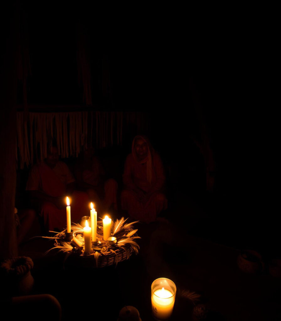 Ayahuasca retreat setting at Samai Lodge in coastal Ecuador